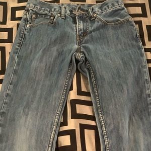 Boys blue jean pants 28x32